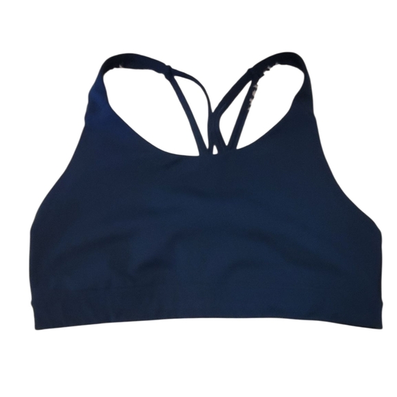Old Navy Dark Blue Sports Bra - Picture 3 of 6